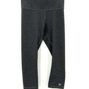 Champion Womens Heather Grey Smooth Tech Leggings